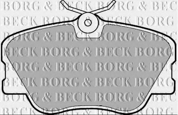 BORG & BECK BBP1068 Тормозные колодки для MERCEDES-BENZ E-CLASS (Мэрcэдэс-бэнз Е класс) BORG & BECK BBP1068 Тормозные колодки для MERCEDES-BENZ E-CLASS (Мэрcэдэс-бэнз Е класс)
