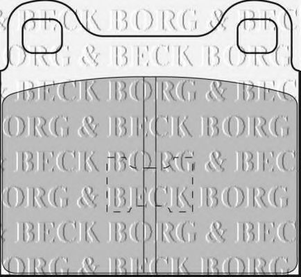 BORG & BECK BBP1085 Тормозные колодки для VOLKSWAGEN JETTA (Фольксваген Жэтта) BORG & BECK BBP1085 Тормозные колодки для VOLKSWAGEN JETTA (Фольксваген Жэтта)