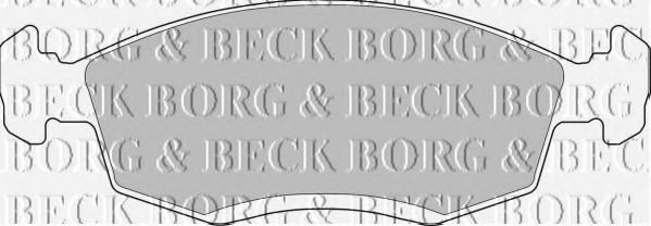 BORG & BECK BBP1100 Тормозные колодки для FORD (Форд) BORG & BECK BBP1100 Тормозные колодки для FORD (Форд)