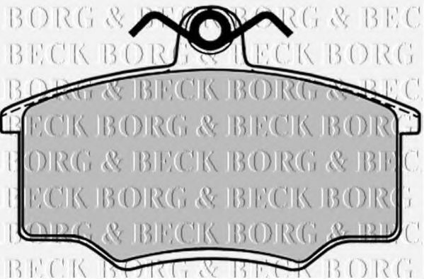 BORG & BECK BBP1103 Тормозные колодки для AUDI 80 (Ауди 80) BORG & BECK BBP1103 Тормозные колодки для AUDI 80 (Ауди 80)