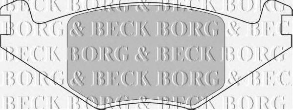 BORG & BECK BBP1415 Тормозные колодки для VOLKSWAGEN JETTA II (Фольксваген Жэтта 2) BORG & BECK BBP1415 Тормозные колодки для VOLKSWAGEN JETTA II (Фольксваген Жэтта 2)