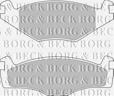 BORG & BECK BBP1420 Тормозные колодки для VOLKSWAGEN SCIROCCO (Фольксваген Сcироccо) BORG & BECK BBP1420 Тормозные колодки для VOLKSWAGEN SCIROCCO (Фольксваген Сcироccо)