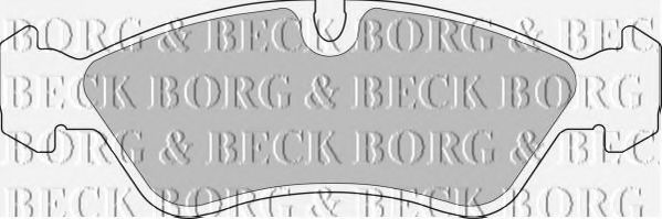 BORG & BECK BBP1423 Тормозные колодки для DAEWOO (Дэу) BORG & BECK BBP1423 Тормозные колодки для DAEWOO (Дэу)