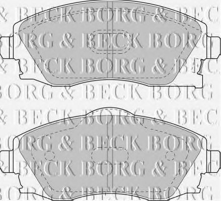 BORG & BECK BBP1523 Тормозные колодки для OPEL VITA C (Опель Vита c) BORG & BECK BBP1523 Тормозные колодки для OPEL VITA C (Опель Vита c)