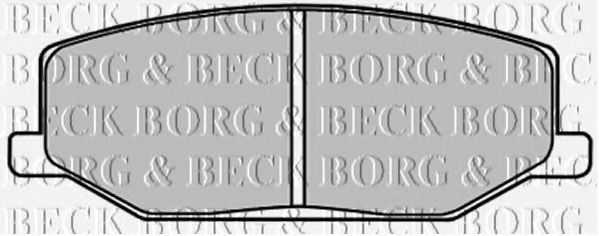 BORG & BECK BBP1524 Тормозные колодки для SUZUKI JIMNY SIERRA (Сузуки Жимнъ сиэрра) BORG & BECK BBP1524 Тормозные колодки для SUZUKI JIMNY SIERRA (Сузуки Жимнъ сиэрра)
