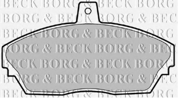 BORG & BECK BBP1629 Тормозные колодки для TATA SAFARI (Тата Сафари) BORG & BECK BBP1629 Тормозные колодки для TATA SAFARI (Тата Сафари)