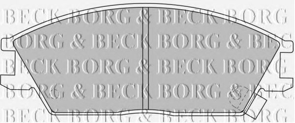 BORG & BECK BBP1785 Тормозные колодки для HYUNDAI EXCEL (Хендай Эxcэл) BORG & BECK BBP1785 Тормозные колодки для HYUNDAI EXCEL (Хендай Эxcэл)