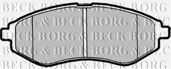 BORG & BECK BBP1879 Тормозные колодки для PROTON SAVVY (Протон Саvvъ) BORG & BECK BBP1879 Тормозные колодки для PROTON SAVVY (Протон Саvvъ)