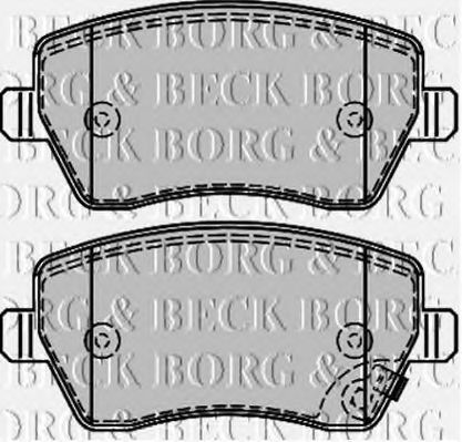 BORG & BECK BBP2166 Тормозные колодки для SUZUKI (Сузуки) BORG & BECK BBP2166 Тормозные колодки для SUZUKI (Сузуки)