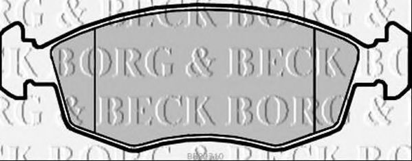 BORG & BECK BBP2310 Тормозные колодки для FIAT 500 (Фиат 500) BORG & BECK BBP2310 Тормозные колодки для FIAT 500 (Фиат 500)
