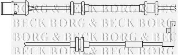 BORG & BECK BWL3020 Сигнализатор, износ тормозных колодок для OPEL (Опель) BORG & BECK BWL3020 Сигнализатор, износ тормозных колодок для OPEL (Опель)
