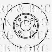 BORG & BECK BBD4073 Тормозной диск для OPEL (Опель) BORG & BECK BBD4073 Тормозной диск для OPEL (Опель)