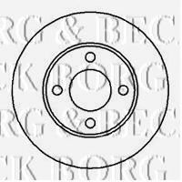 BORG & BECK BBD4147 Тормозной диск для AUDI 100 (Ауди 100) BORG & BECK BBD4147 Тормозной диск для AUDI 100 (Ауди 100)