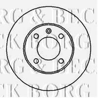 BORG & BECK BBD4174 Тормозной диск для AUDI 80 (Ауди 80) BORG & BECK BBD4174 Тормозной диск для AUDI 80 (Ауди 80)