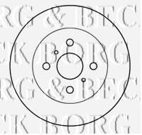 BORG & BECK BBD4175 Тормозной диск для TOYOTA WILL CYPHA (Тойота/тоета Вилл cъпха) BORG & BECK BBD4175 Тормозной диск для TOYOTA WILL CYPHA (Тойота/тоета Вилл cъпха)