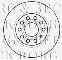 BORG & BECK BBD4315 Тормозной диск для SEAT (Сеат) BORG & BECK BBD4315 Тормозной диск для SEAT (Сеат)