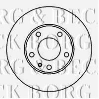 BORG & BECK BBD4397 Тормозной диск для BMW 7 (Бмв 7) BORG & BECK BBD4397 Тормозной диск для BMW 7 (Бмв 7)