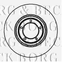 BORG & BECK BBD4632 Тормозной диск для FORD TRANSIT (Форд Трансит) BORG & BECK BBD4632 Тормозной диск для FORD TRANSIT (Форд Трансит)