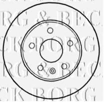 BORG & BECK BBD4641 Тормозной диск для OPEL (Опель) BORG & BECK BBD4641 Тормозной диск для OPEL (Опель)