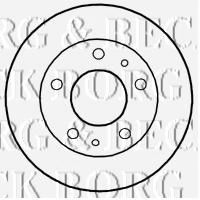 BORG & BECK BBD4801 Тормозной диск для FIAT (Фиат)