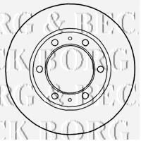 BORG & BECK BBD4815 Тормозной диск для TOYOTA HILUX III (Тойота/тоета Хилуx 3) BORG & BECK BBD4815 Тормозной диск для TOYOTA HILUX III (Тойота/тоета Хилуx 3)