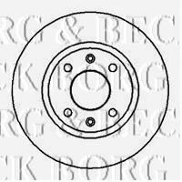 BORG & BECK BBD4835 Тормозной диск для CITROëN (Cитроëн) BORG & BECK BBD4835 Тормозной диск для CITROëN (Cитроëн)