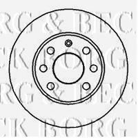 BORG & BECK BBD4857 Тормозной диск для OPEL ASCONA C (Опель Асcона c) BORG & BECK BBD4857 Тормозной диск для OPEL ASCONA C (Опель Асcона c)