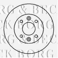 BORG & BECK BBD4877 Тормозной диск для RENAULT ENCORE (Рено Энcорэ) BORG & BECK BBD4877 Тормозной диск для RENAULT ENCORE (Рено Энcорэ)