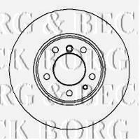 BORG & BECK BBD4896 Тормозной диск для BMW 7 (Бмв 7) BORG & BECK BBD4896 Тормозной диск для BMW 7 (Бмв 7)