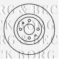BORG & BECK BBD4981 Тормозной диск для FIAT (Фиат) BORG & BECK BBD4981 Тормозной диск для FIAT (Фиат)