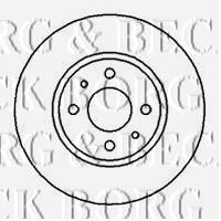 BORG & BECK BBD5086 Тормозной диск для FIAT (Фиат) BORG & BECK BBD5086 Тормозной диск для FIAT (Фиат)