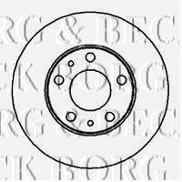 BORG & BECK BBD5094 Тормозной диск для CITROËN JUMPER (CитроËн Жумпэр) BORG & BECK BBD5094 Тормозной диск для CITROËN JUMPER (CитроËн Жумпэр)