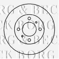 BORG & BECK BBD5097 Тормозной диск для PROTON SATRIA (Протон Сатриа) BORG & BECK BBD5097 Тормозной диск для PROTON SATRIA (Протон Сатриа)