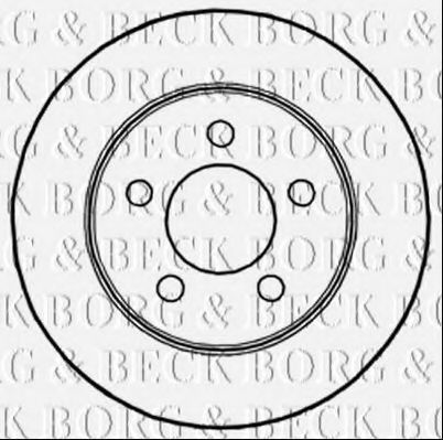 BORG & BECK BBD5227 Тормозной диск для JEEP (Джип) BORG & BECK BBD5227 Тормозной диск для JEEP (Джип)