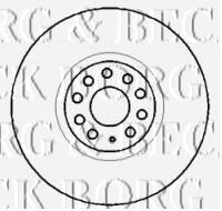 BORG & BECK BBD5755S Тормозной диск для SEAT (Сеат) BORG & BECK BBD5755S Тормозной диск для SEAT (Сеат)