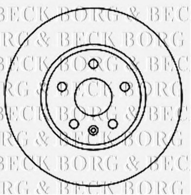 BORG & BECK BBD5894S Тормозной диск для OPEL (Опель) BORG & BECK BBD5894S Тормозной диск для OPEL (Опель)