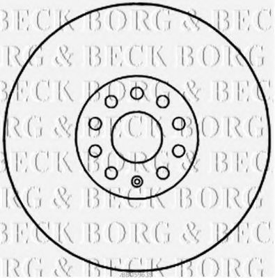BORG & BECK BBD5963S Тормозной диск для SKODA (Шкода) BORG & BECK BBD5963S Тормозной диск для SKODA (Шкода)