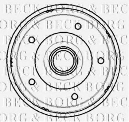 BORG & BECK BBR7194 Тормозной барабан для RENAULT MASTER I (Рено Мастэр и) BORG & BECK BBR7194 Тормозной барабан для RENAULT MASTER I (Рено Мастэр и)