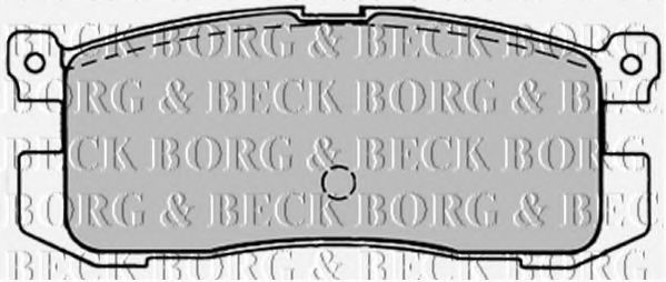 BORG & BECK BBP1220 Тормозные колодки для MAZDA 626 III (Мазда 626 3) BORG & BECK BBP1220 Тормозные колодки для MAZDA 626 III (Мазда 626 3)