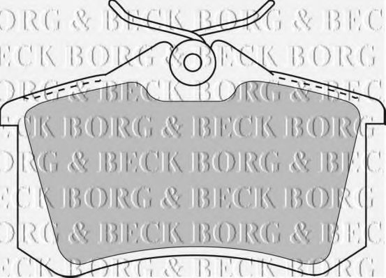 BORG & BECK BBP1512 Тормозные колодки для VOLKSWAGEN (Фольксваген) BORG & BECK BBP1512 Тормозные колодки для VOLKSWAGEN (Фольксваген)