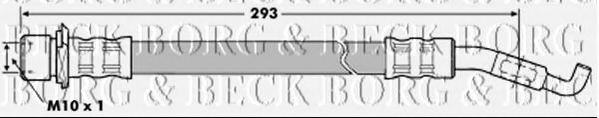 BORG & BECK BBH7215 Тормозной шланг для TOYOTA (Тойота/тоета) BORG & BECK BBH7215 Тормозной шланг для TOYOTA (Тойота/тоета)