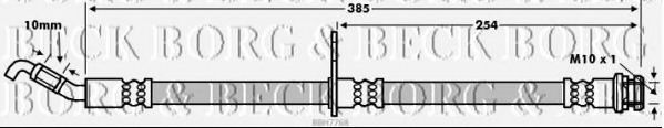 BORG & BECK BBH7768 Тормозной шланг для SUZUKI (Сузуки) BORG & BECK BBH7768 Тормозной шланг для SUZUKI (Сузуки)