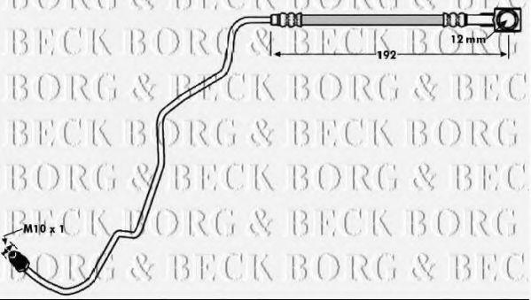 BORG & BECK BBH7936 Тормозной шланг для SKODA FABIA (Шкода Фабиа) BORG & BECK BBH7936 Тормозной шланг для SKODA FABIA (Шкода Фабиа)