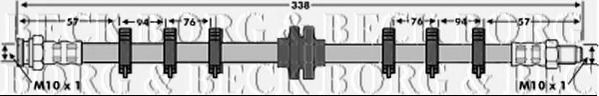 BORG & BECK BBH6099 Тормозной шланг для FIAT CROMA (Фиат Cрома) BORG & BECK BBH6099 Тормозной шланг для FIAT CROMA (Фиат Cрома)