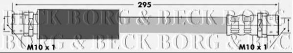 BORG & BECK BBH6626 Тормозной шланг для AUDI A6 (Ауди А6) BORG & BECK BBH6626 Тормозной шланг для AUDI A6 (Ауди А6)