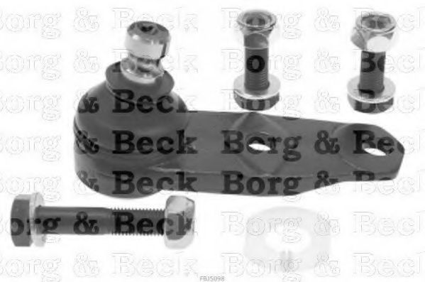 BORG & BECK BBJ5098 Несущий направляющий шарнир для RENAULT 9 (Рено 9) BORG & BECK BBJ5098 Несущий направляющий шарнир для RENAULT 9 (Рено 9)