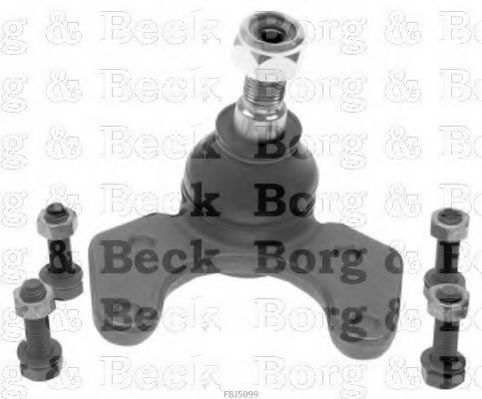 BORG & BECK BBJ5099 Несущий направляющий шарнир для RENAULT FUEGO (Рено Фуэго) BORG & BECK BBJ5099 Несущий направляющий шарнир для RENAULT FUEGO (Рено Фуэго)