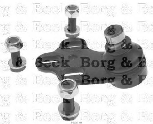 BORG & BECK BBJ5169 Несущий направляющий шарнир для AUDI 90 (Ауди 90) BORG & BECK BBJ5169 Несущий направляющий шарнир для AUDI 90 (Ауди 90)