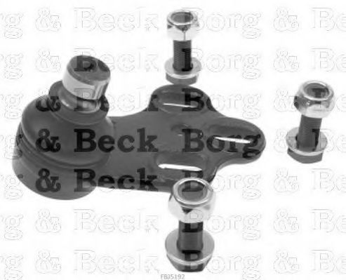 BORG & BECK BBJ5192 Несущий направляющий шарнир для AUDI 90 (Ауди 90) BORG & BECK BBJ5192 Несущий направляющий шарнир для AUDI 90 (Ауди 90)