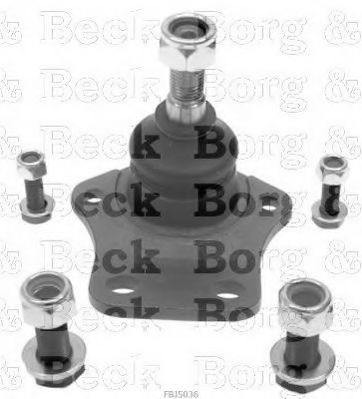 BORG & BECK BBJ5036 Несущий направляющий шарнир для FORD GRANADA (Форд Гранада) BORG & BECK BBJ5036 Несущий направляющий шарнир для FORD GRANADA (Форд Гранада)